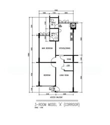 Blk 627 Yishun Street 61 (Yishun), HDB 3 Rooms #593485691